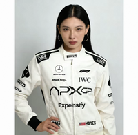 Giacca Mercedes AMG F1 Bianca – NXGP Racing Jacket | IWC Pirelli OMP Edition 2