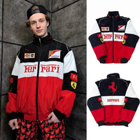 Giacca Ferrari F1 Rosso/Nero Vintage Racing – Puma Edition | Shell UPS Scuderia Ferrari Jacket 3