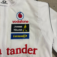 Giacca Vodafone McLaren Mercedes F1 Bianca/Rossa – Santander Edition | Vintage Racing Jacket 4