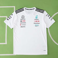 T-Shirt Mercedes AMG F1 Bianca – Essential Racing 1