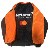 Bomberino McLaren F1 – Blu Scuro Maniche Arancio | Papaya Racing Edition 3